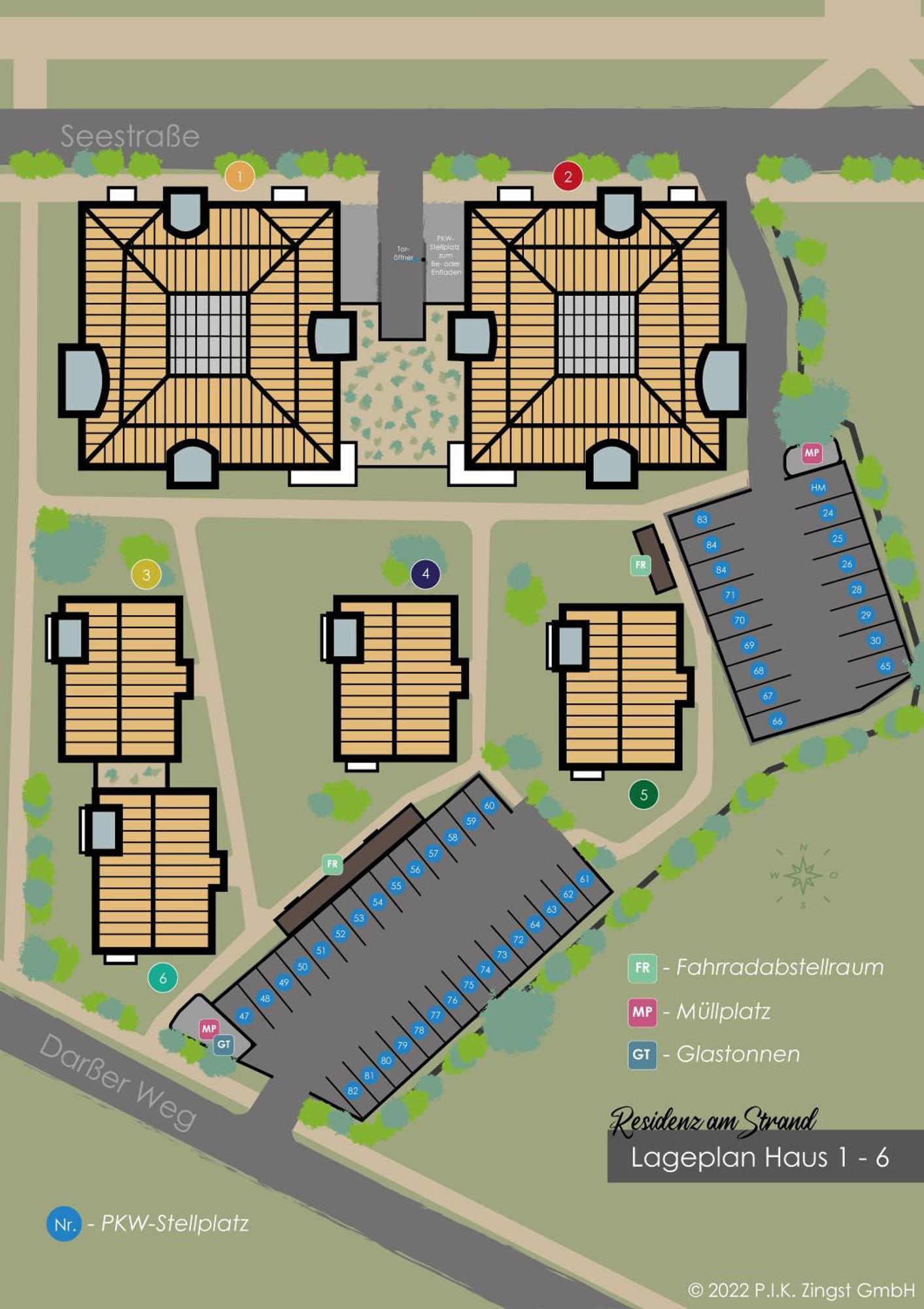 Residenz Am Strand Ostseeglueck - Wohnung 1-13 Zingst Exterior foto